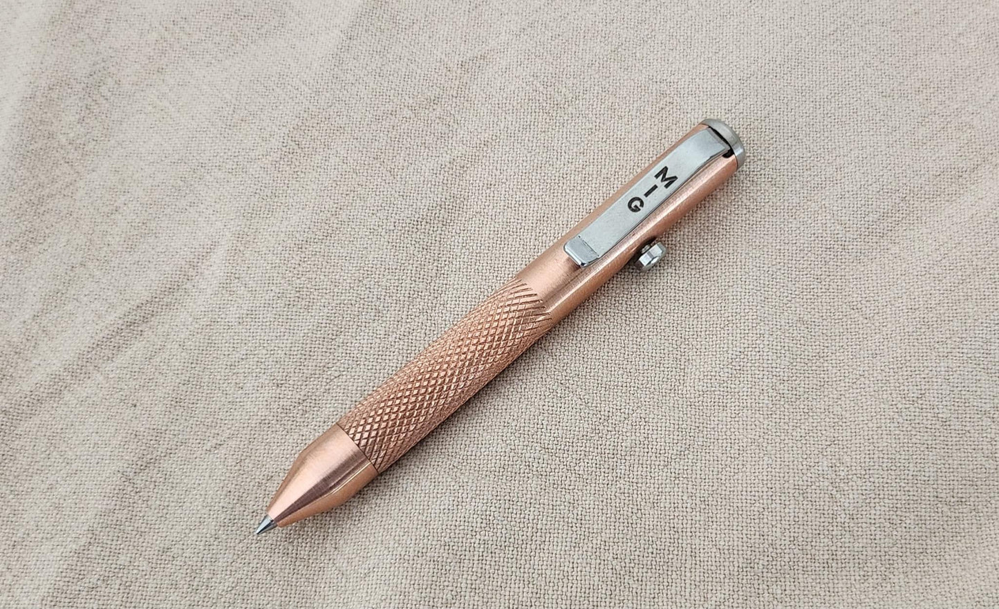 Mini Mig Pen (Copper - Knurled)