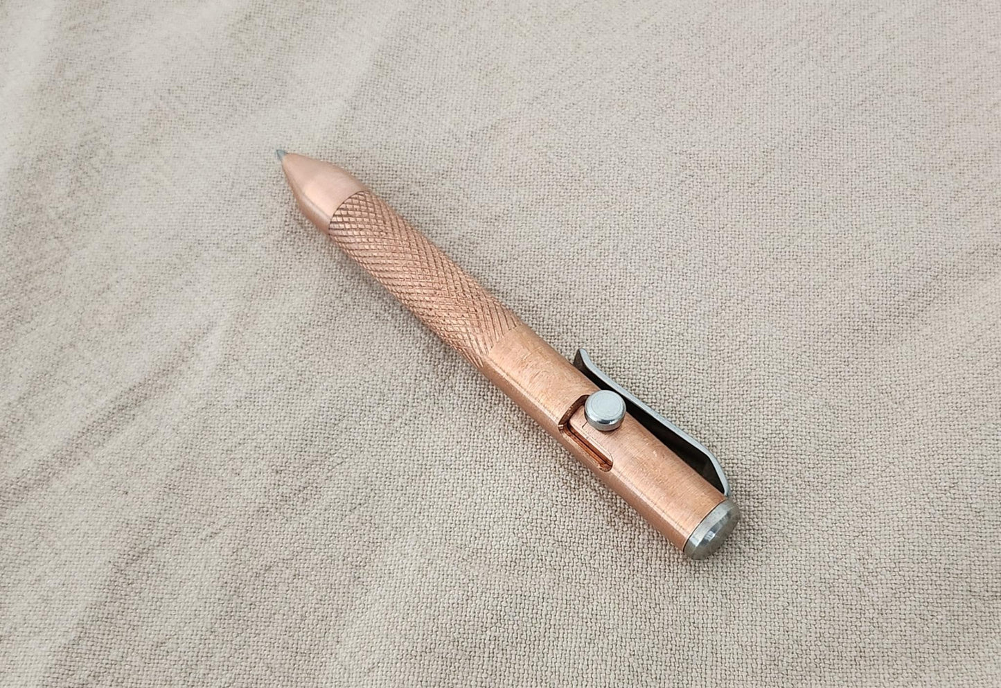 Mini Mig Pen (Copper - Knurled)