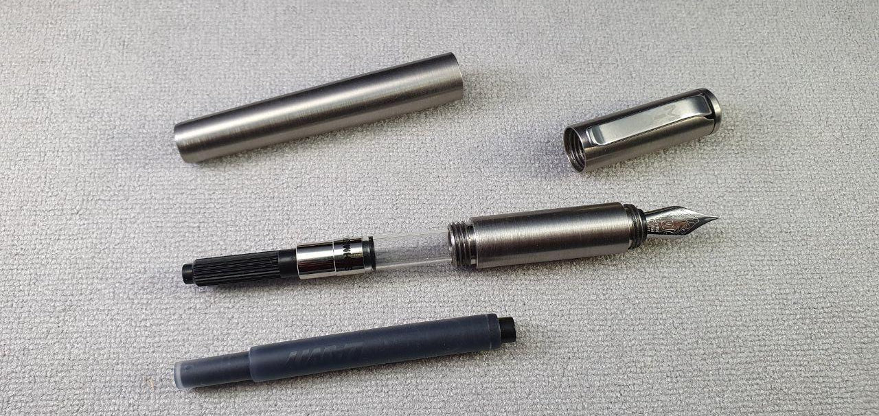 MIG BFP (Basic Fountain Pen) in Titanium