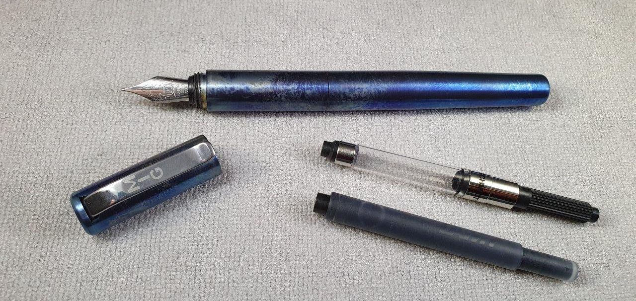 MIG BFP (Basic Fountain Pen) in Titanium